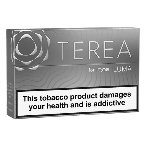 Terea Silver Kazakistan hafif içimli tütün çubuğu kutu görseli